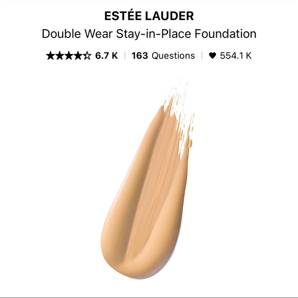 Estée Lauder Double Wear Foundation - BNIB - 1W1 Bone - Picture 4 of 5